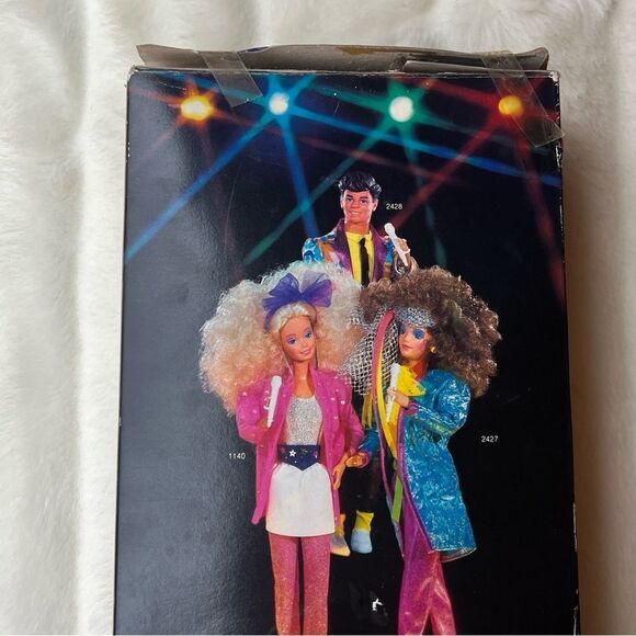 Rare 1985 BARBIE Rockstar Vintage from Europe NIB (box imperfect) - Picture 12 of 16
